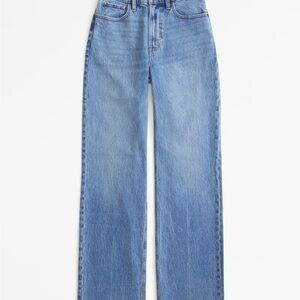 Abercrombie & Fitch Light Blue Straight Leg Jeans